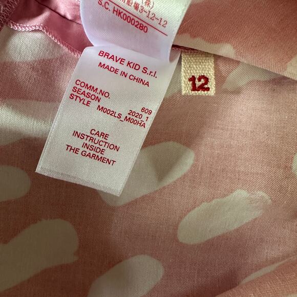 MARNI Girls Gabardine Dotted Shift Dress NEW Size 12Y - Picture 11 of 13